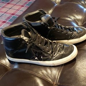 Golden Goose leather hi-tops